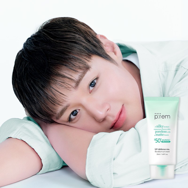 Make Prem [더블구성] 메이크프렘 유브이 디펜스 미 노세범 무기자차 선크림