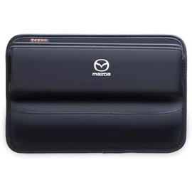 Relleno de Espacio de Asiento de Coche para Mazda 2 3 5 6 Cx7 Cx5 Cx9 Cx-5 Cx3 MX-5 CX30, Organizador de Espacio de Asiento de Coche de Cuero PU,Black
