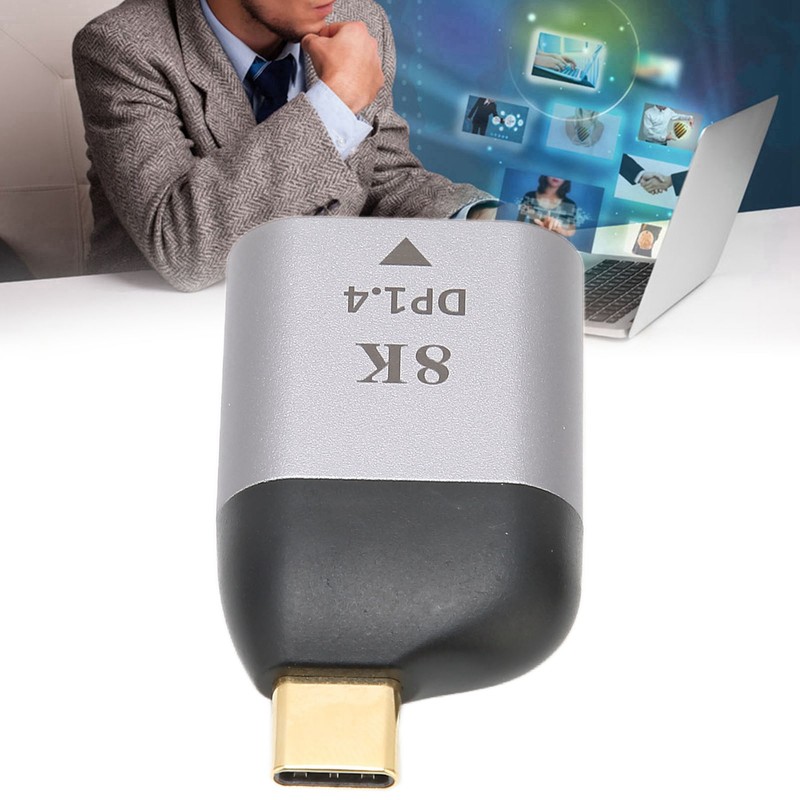 USB C to DisplayPort Adapter 8Kat60HZ USB C to DP1.4
