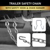 Rizz-Man Manufacturing Trailer Safety Chain (Pair) with Safety Hook &