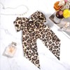 HJZHII Leopard Hair Bow Clip, Cheetah Print Bow Barrette Bowknot