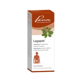 Pascoe - Legapas – 45 mL – Oral Drops – Traditionally Used as a Laxative – Suitable for adults & over 12 – Herbal Alternative To Hard to Swallow Laxatives Pills – Cascara Sagrada