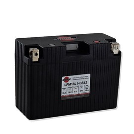 Shorai LFM Lithium-iron Battery w/BMS, LFM18L1-BS12, 6.0Ah 13.2V, 79.2WHr, "L" Type, Case 1