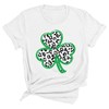 Leopard Shamrock St. Patrick's Day Premium Unisex T-Shirt
