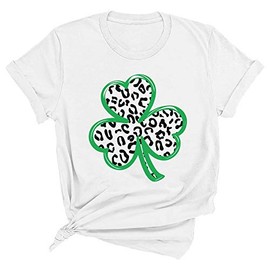 Leopard Shamrock St. Patrick's Day Premium Unisex T-Shirt