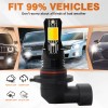 SHENKENUO For 2005-2013 Corvette C6 LED Fog Lights Bulbs Conversion