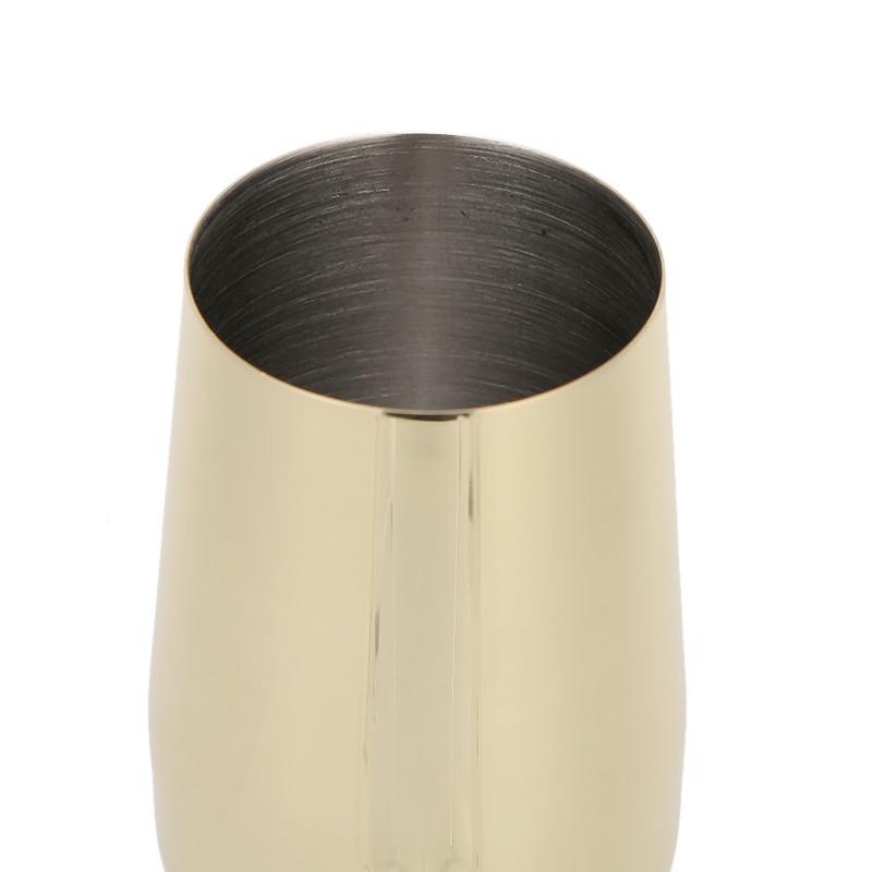 304 Stainless Steel Wine Goblet Champagne Glasses Drinking Cups 220ML