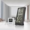 Bresser weather station radio with outdoor sensor Meteo Temp and