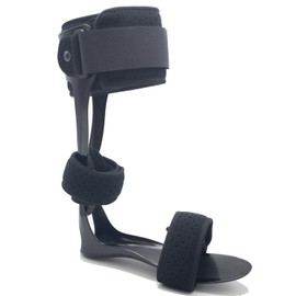 AFO Drop Foot Brace Medical Ankle Foot Orthosis Support Foot Drop Postural Correction Brace (Left, Small)