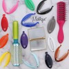 Motique Accessories Set of 6 Mini Banana Clips - Three