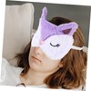 BESPORTBLE 2pcs Cute Plush Animal Sleeping Masks Fox Rabbit Eye