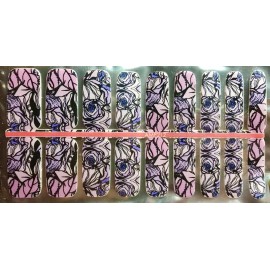 Amp/olivia Color Nail Polish Strips 18ct. AMP212. READ DESCRIPTION BELOW