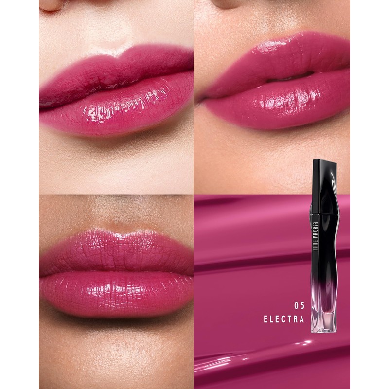TIMEPHORIA Stellar Dust Lip Stain 05 Electra, Transfer-Proof & Smudge-Proof