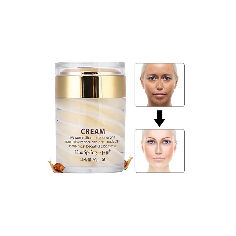 Yuyte Crema Facial Caracol Nutritiva Piel Antiedad Antiarrugas Hidratante Extracto