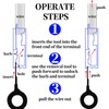 GTIWUNG Pack of 36 Terminals Removal Tools, Release Tool for