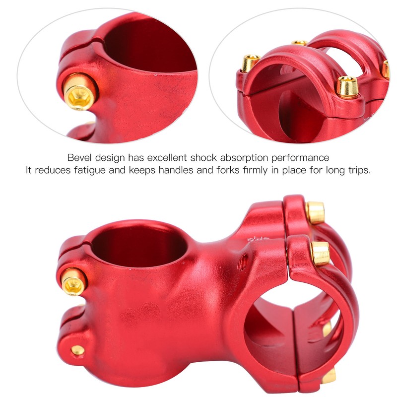Mountain Bicycle Stem Aluminum Alloy ±7° 31.8mm Cycling Short Handlebar