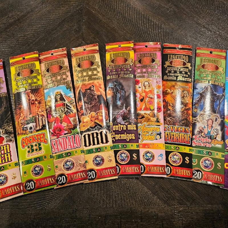 Santa Muerte Incenses - Color: Amarre Total
