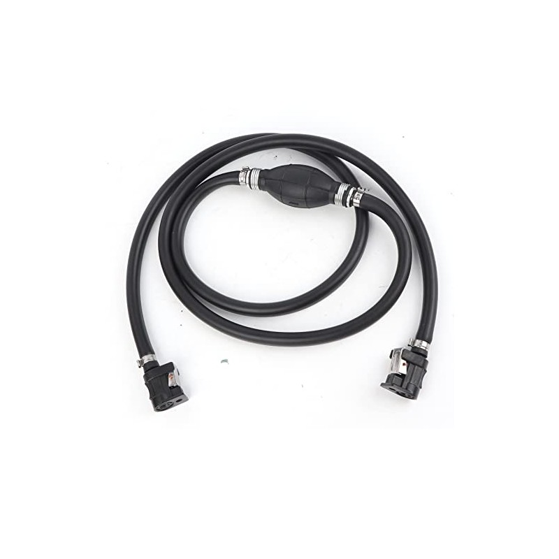 Marine Johnson 3/8in Boat Motor Fuel Gas Hose Line Assembly