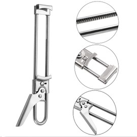 SHULLIN Can Lid Opener Seniors 19.5 cm Multifunctional Can Opener Master Opener Stainless Steel Jar Opener Safety Can Opener Kitchen Lid Opener Ideal for Children Seniors Women