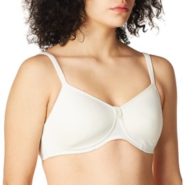 Amoena Women's Lara Seamless Molded-Cup Wire-Free Bra, Off-white, 32A