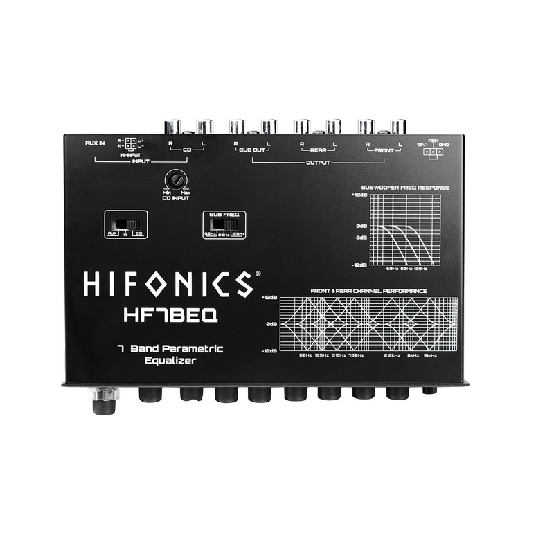 Hifonics HF7BEQ 7-Band Parametric Equalizer