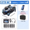 ToolziaGT8 Drone 8K Professional HD Dual Cameras Screen Remote 5G