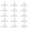 15pcs Plastic Mesh Cones for Bottoms with Hollow Core Design
