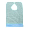 Adult Waterproof Mealtime Bib Double Layer Elder Dinning Clothes Protector