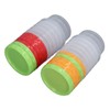 12 Sets 1 Cup Containers 8oz Stackable Reusable Round Plastic