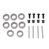 RC Steering Group Assembly Set Aluminum Alloy RC Car Steering
