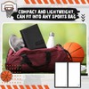 120 Sheet Portable Sticky Basketball Mat for Shoes Foldable Traction