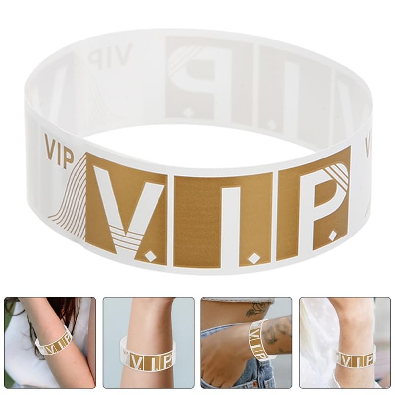 COHEALI 100 Uds Pulseras Vip Pulseras De Fiesta Para Eventos