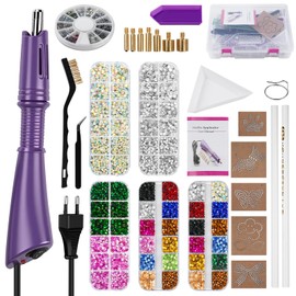 Bedazzler Hotfix Rhinestone Applicator Kit with Rhinestones and Carry Case