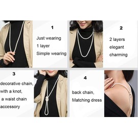 Caimeytie 925 Sterling Silver Necklace Cute Pearl Pendant for Women and Girls Multi Options, Pearl Plastic, Pearl