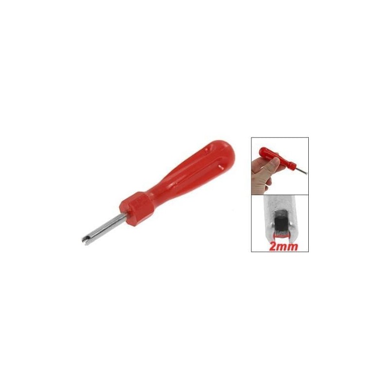 Plastic Handle Car Bike Valve Core Removal Tools Single Head