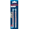 Bosch 2 x Expert Multi Material T367XHM Jigsaw Blades (for