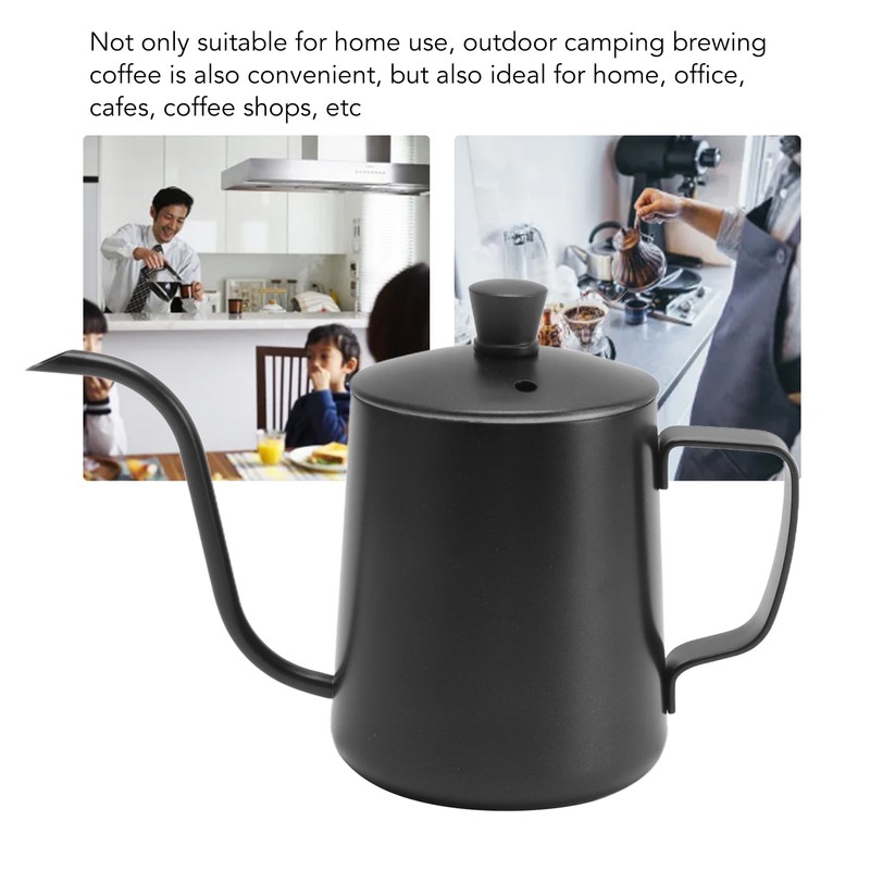Pour Over Coffee Kettle Long Narrow Spout 304 Stainless Steel