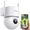 AOSU 3K 5MP Outdoor Surveillance Camera, Cable WLAN Camera, Outdoor