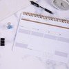 ZERONE CENTRE Productivity Weekly Planner - 54 Sheets Dashboard Spiral