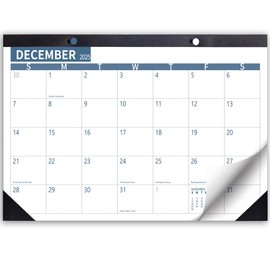 Desk Calendar 2026 Wall Calendars, November 2025 - December 2026 Monthly Planner Paper Office Desktop 17"X 12", Months, Planning and Organizing Home, School, Office, Holiday, Vacation