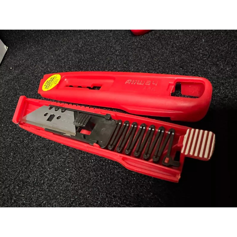 Allway Tools ARK 07102 Box Cutter Self Retracting Safety Knife