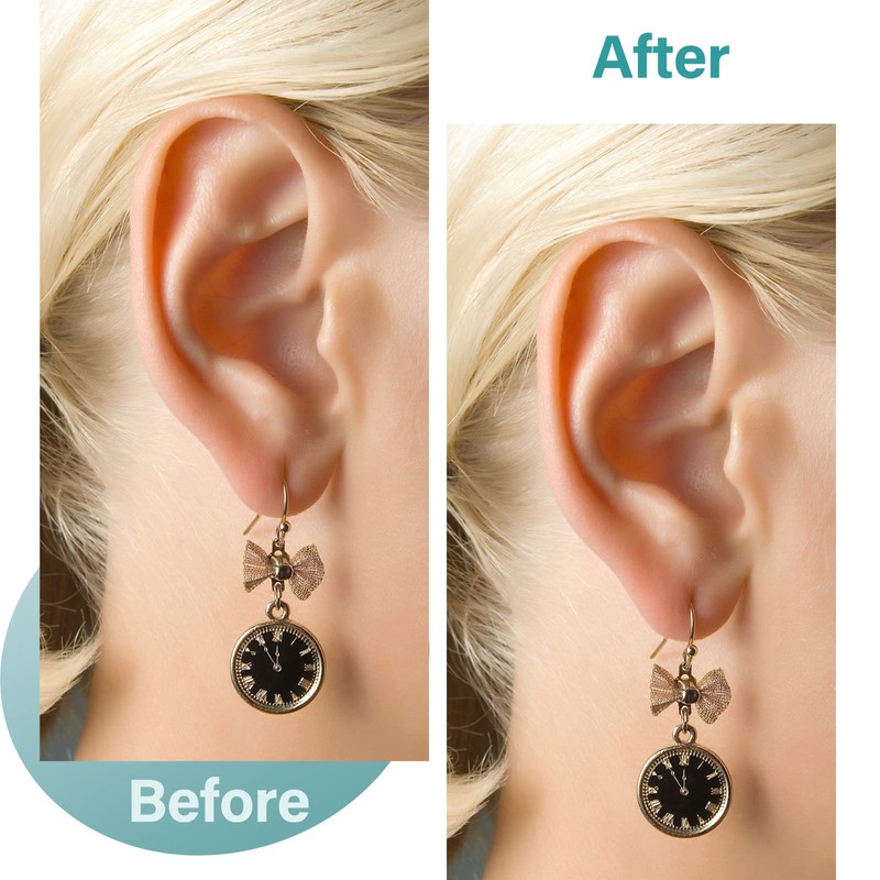 300PCS Earring Lobe Support Patches Ear Patches Heavy Earrings Stabilizers