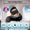 Teemour Neck Pillow Aeroplane Ideal for Travel by Plane, Car,