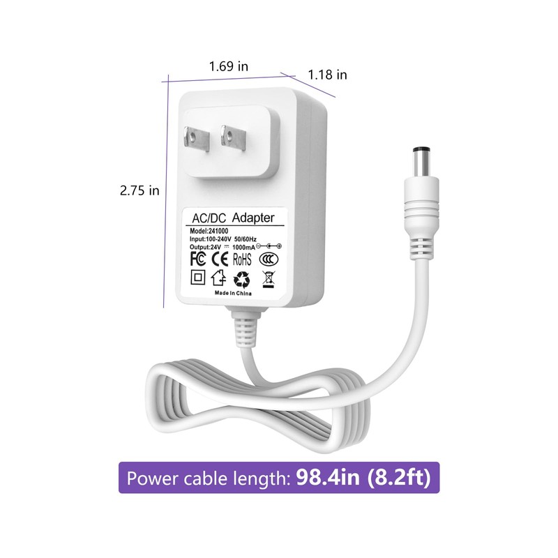 24V Power Supply for LightStrip Small Devices, LED Light Strips