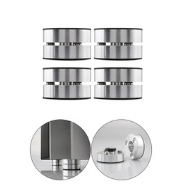 zalati Solation Pads 4pcs Speaker Isolation Feets Dampening Pads Shock-Absorbing Accessories for Speaker, Audio Amplifier, Isolation Base Stand, Home Theater