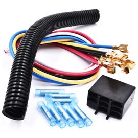 HD Switch Electric PTO Switch Wire Harness Connector Repair Kit for John Deere ZTrak EZTrak QuikTrak Scotts Sabre Great Dane Lawn Mowers Garden Tractor Z-Trak EZ-Trak Quik-Trak