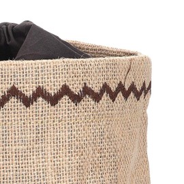 Natural Elements Onion Bag with Blackout Lining, Hessian, Brown, 20 x 20cm