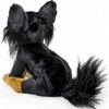 Carl Dick Chihuahua 3602 Sitting Black / Brown Plush Toy