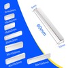Super Strong Bar Magnets, 60x10x5mm Heavy Duty Magnets Strips Muti-Use,