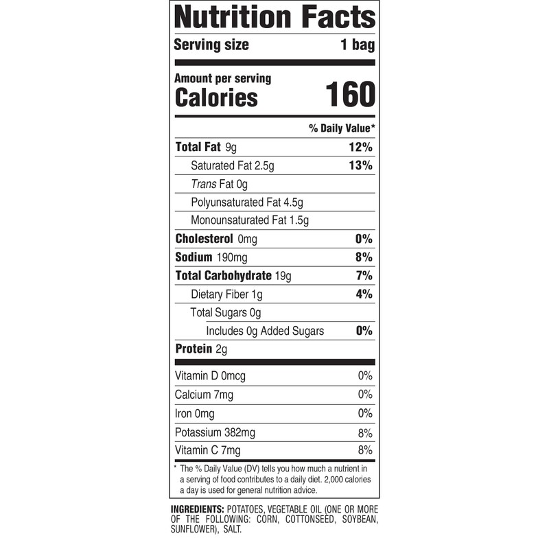 Herr's Original Kettle Chips, 1.125 Ounce (Pack of 30 Bags)